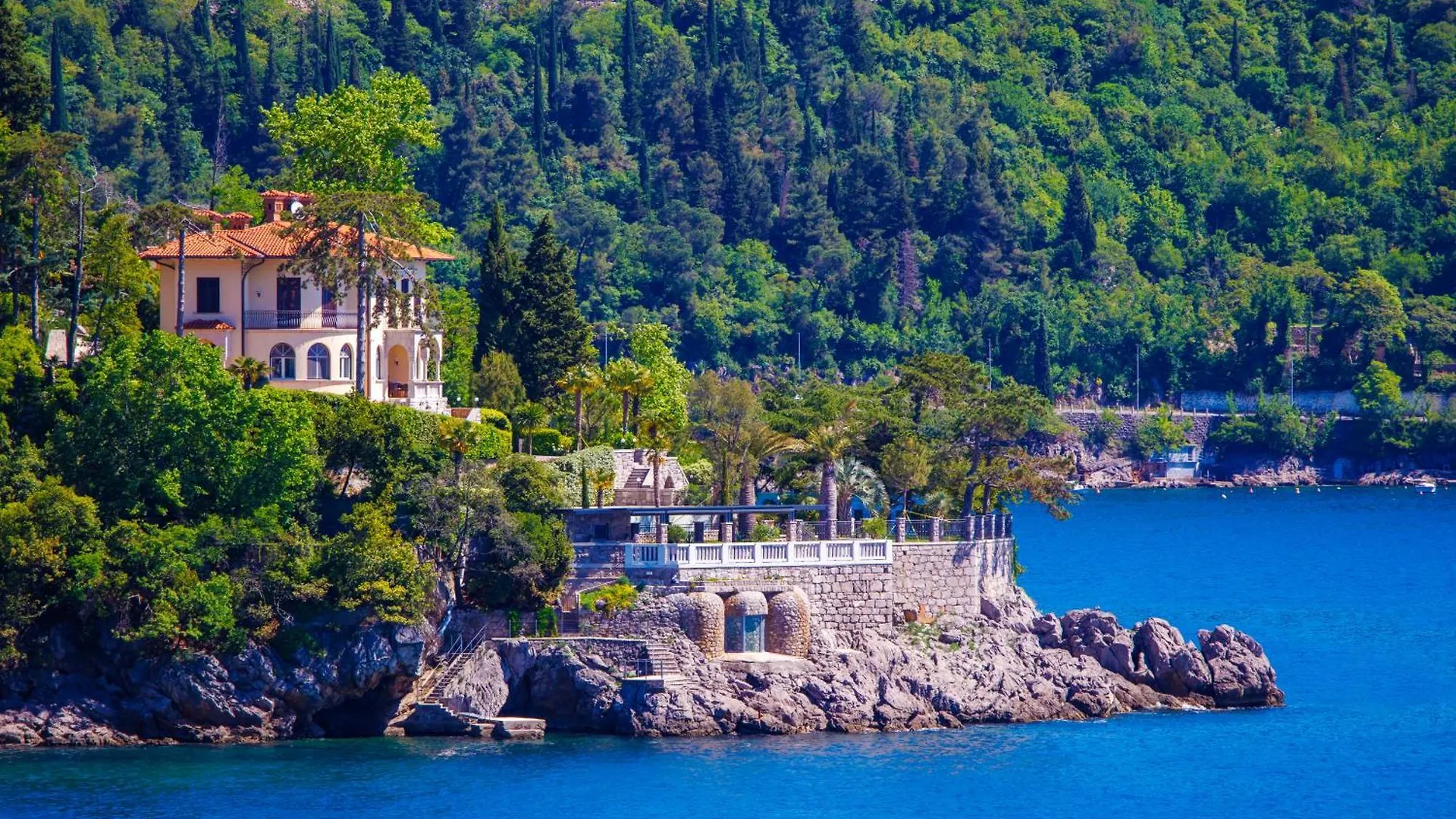 Villa Volos With Roof Terrace, Sea View, Free Private Parking 오파티아 0*,
